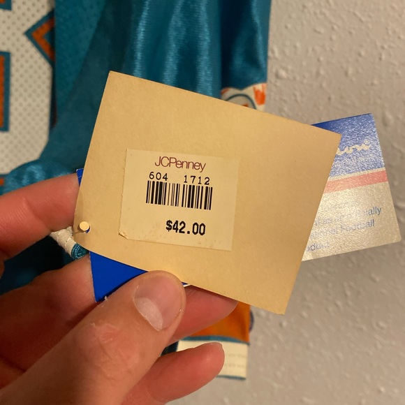 Vintage NWT Champion Miami Dolphins Dan Marino Deadstock Jersey - Picture 5 of 9